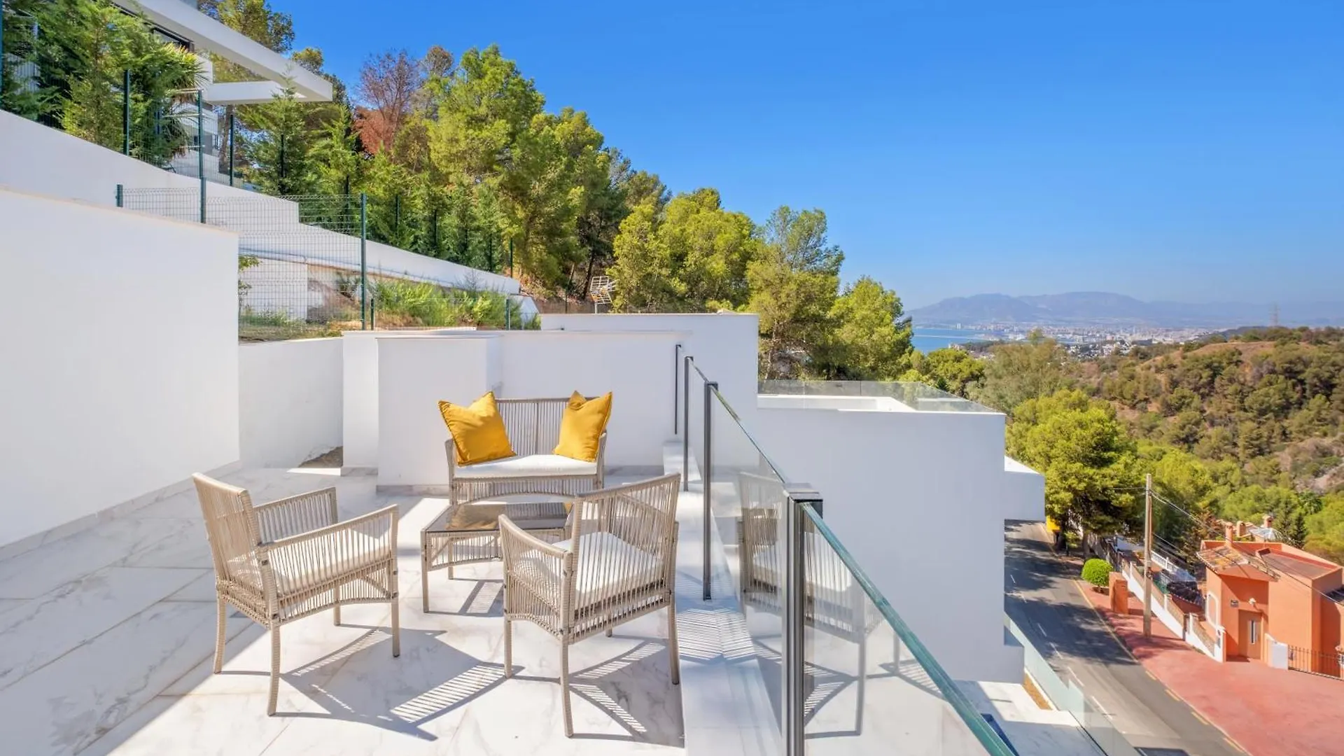 Villas Pinares De San Anton, Malaga, With Sea, City And Mountain Views Ισπανία