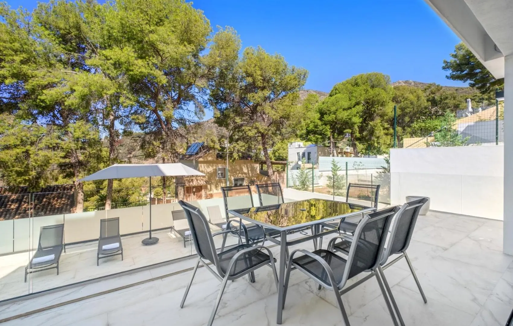 Villas Pinares De San Anton, Malaga, With Sea, City And Mountain Views Μάλαγα