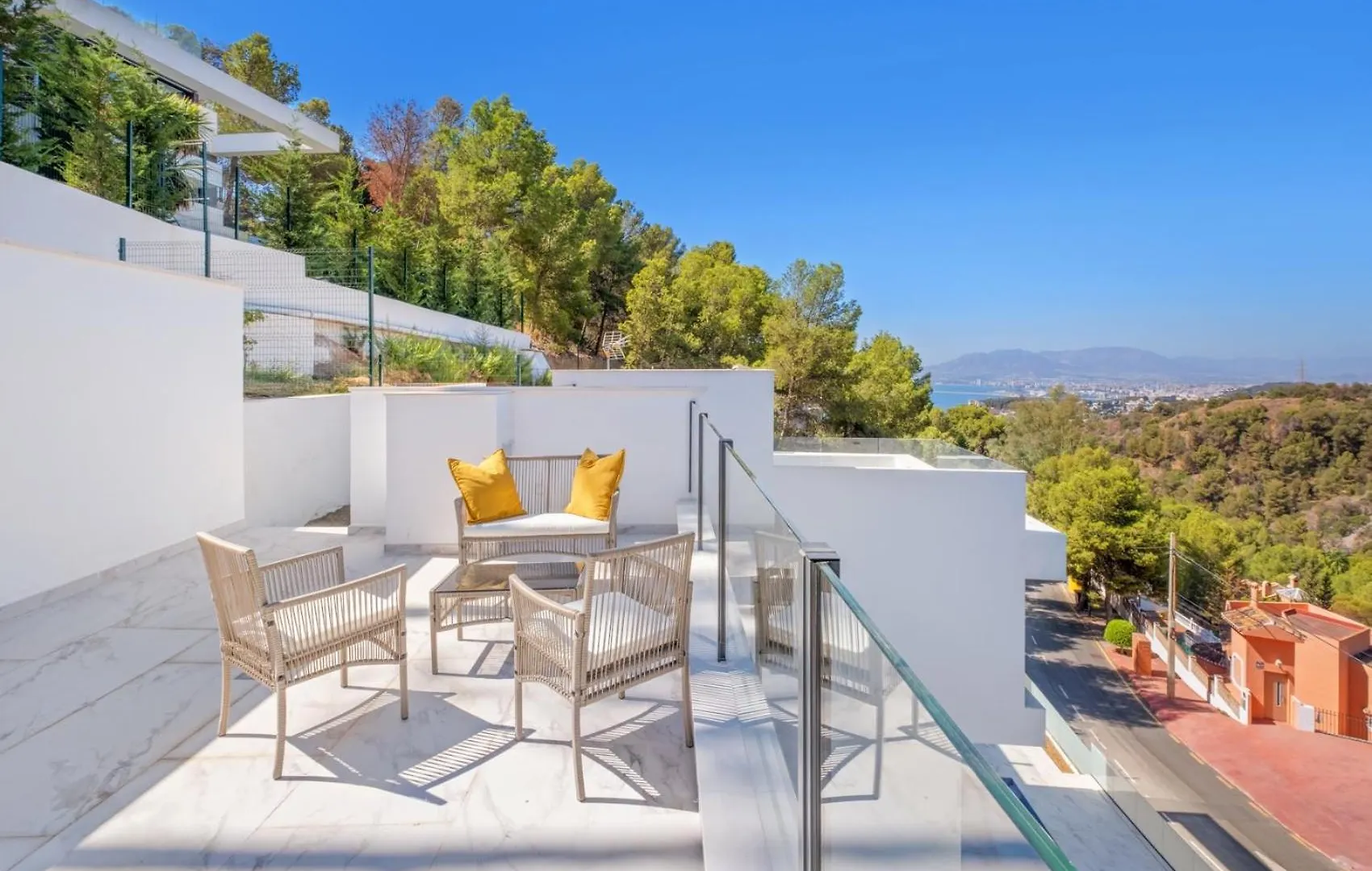 Villas Pinares De San Anton, Malaga, With Sea, City And Mountain Views Μάλαγα