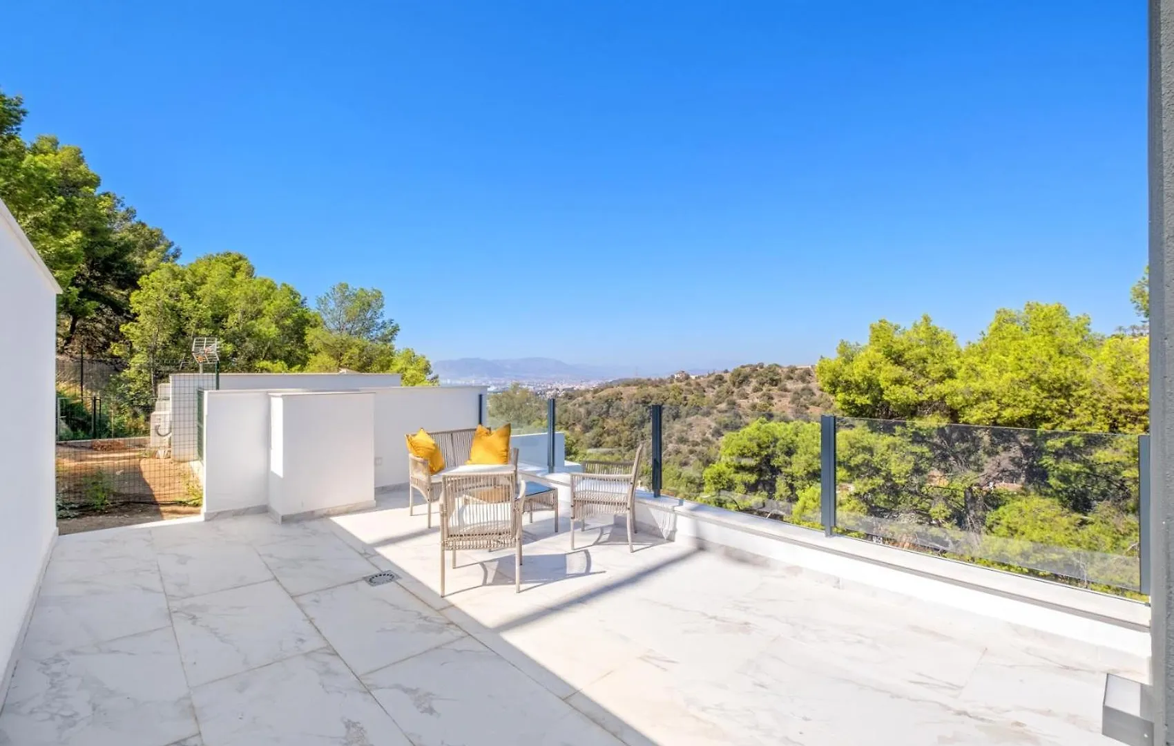 Villas Pinares De San Anton, Malaga, With Sea, City And Mountain Views