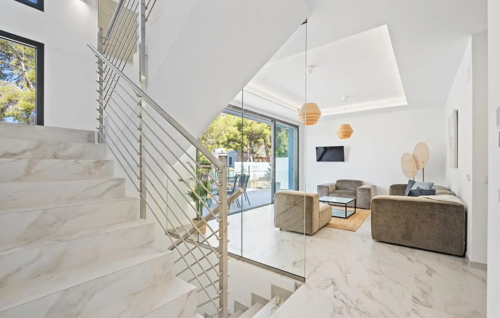 Villas Pinares De San Anton, Malaga, With Sea, City And Mountain Views